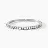 Histoire d'Or Bague Jaquelyn Argent Blanc Oxyde De Zirconium