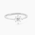 Histoire d'Or Bague Eclat Argent Blanc Oxyde De Zirconium