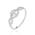 Histoire d'Or Bague Argent Katerina Oxydes De Zirconium