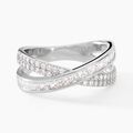 Histoire d'Or Bague Audon Argent Blanc Oxyde De Zirconium