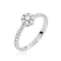 Histoire d'Or Bague Firmin Argent Blanc Oxyde De Zirconium