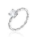 Histoire d'Or Bague Argent Blanc Kurt Oxyde De Zirconium