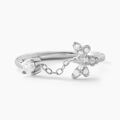 Histoire d'Or Bague Bee Good Argent Blanc Oxyde De Zirconium