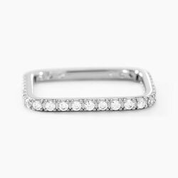 Histoire d'Or Bague Aselya Argent Blanc Oxyde De Zirconium