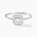 Bagues sur Grenoble : Histoire d'Or Bague Micarla Argent Blanc Oxyde De Zirconium