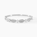 Histoire d'Or Bague Gypsiee Argent Blanc Oxyde De Zirconium