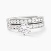 Histoire d'Or Bague Double Jeu Argent Blanc Oxyde De Zirconium