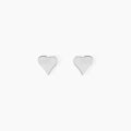 Histoire d'Or Boucles D'oreilles Puces Jeanne-fran&ccedil;oise Argent Blanc
