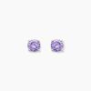 Histoire d'Or Boucles D'oreilles Puces Argent Blanc Rio Santa Teresa Oxyde