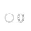 Histoire d'Or Cr&eacute;oles Anne-sixtine Argent Blanc Oxyde De Zirconium