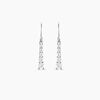 Histoire d'Or Boucles D'oreilles Pendantes Argent Blanc Henriet Oxyde De Zirconium