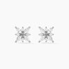 Histoire d'Or Boucles D'oreilles Puces Eclat Argent Blanc Oxyde De Zirconium