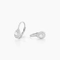 Histoire d'Or Boucles D'oreilles Pendantes Feyza Argent Blanc Oxyde De Zirconium