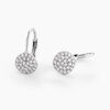 Histoire d'Or Boucles D'oreilles Pendantes Fantine Argent Blanc Oxyde De Zirconium