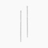 Histoire d'Or Boucles D'oreilles Pendantes Lou-anne Argent Blanc Oxyde De Zirconium