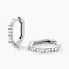 Histoire d'Or Cr&eacute;oles Corentine Argent Blanc Oxyde De Zirconium