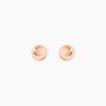 Histoire d'Or Boucles D'oreilles Puces Virgie Argent Rose