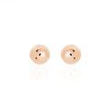 Histoire d'Or Boucles D'oreilles Puces Virgie Argent Rose