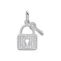 Pendentifs sur Grenoble : Histoire d'Or Pendentif Amelot Argent Blanc Oxyde De Zirconium