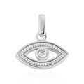 Pendentifs sur Grenoble : Histoire d'Or Pendentif Amelot Argent Blanc Oxyde De Zirconium