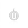 Histoire d'Or Pendentif Elio U Argent Blanc