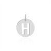 Histoire d'Or Pendentif Elio H Argent Blanc