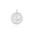 Pendentifs sur Grenoble : Histoire d'Or Pendentif Efiso Argent Blanc