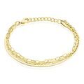 Histoire d'Or Bracelet Cherilyn Acier Dor&eacute;
