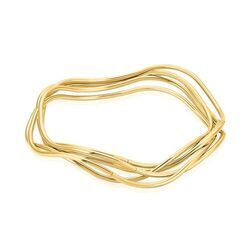 Histoire d'Or Jonc Goldess Acier Jaune