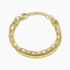 Histoire d'Or Bracelet Mandera Acier Jaune