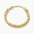 Histoire d'Or Bracelet Mandera Acier Jaune
