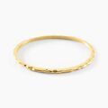 Histoire d'Or Bracelet Jonc Coimbra Acier Jaune