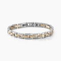 Histoire d'Or Bracelet Tom Acier Bicolore