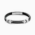Histoire d'Or Bracelet Yannick Acier Blanc