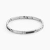 Histoire d'Or Bracelet Patrick Acier Blanc
