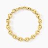 Histoire d'Or Bracelet Maille Acier Dor&eacute; Cadia
