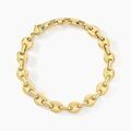 Histoire d'Or Bracelet Maille Acier Dor&eacute; Cadia
