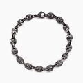 Histoire d'Or Bracelet Cadia Antique Acier Noir