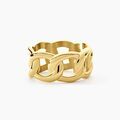 Histoire d'Or Bague Aissata Acier Dore