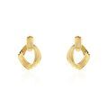 Histoire d'Or Boucles D'oreilles Pendantes Estefany Acier Inoxydable Dor&eacute;