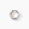 Boucles d'oreille sur Grenoble : Histoire d'Or Cr&eacute;ole Unitaire Albany Acier Blanc