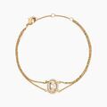 Histoire d'Or Bracelet Classical Plaqu&eacute; Or Jaune Oxyde De Zirconium