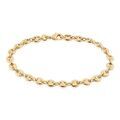 Bracelets sur Grenoble : Histoire d'Or Bracelet William Plaqu&eacute; Or Jaune