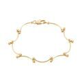Bracelets sur Grenoble : Histoire d'Or Bracelet Assma Plaqu&eacute; Or Jaune