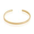 Bijoux sur Grenoble : Histoire d'Or Bracelet Jonc Graca Plaqu&eacute; Or Jaune