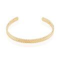 Bijoux sur Grenoble : Histoire d'Or Bracelet Jonc Lilya Plaqu&eacute; Or Jaune