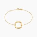 Histoire d'Or Bracelet Monifa Plaque Or Jaune