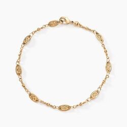 Histoire d'Or Bracelet Sara&iuml; Plaqu&eacute; Or Dor&eacute;