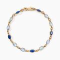 Histoire d'Or Bracelet Ilvaae Plaqu&eacute; Or Jaune Pierre De Synthese