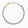 Histoire d'Or Bracelet Zoelia Plaqu&eacute; Or Jaune Pierres De Synth&egrave;se